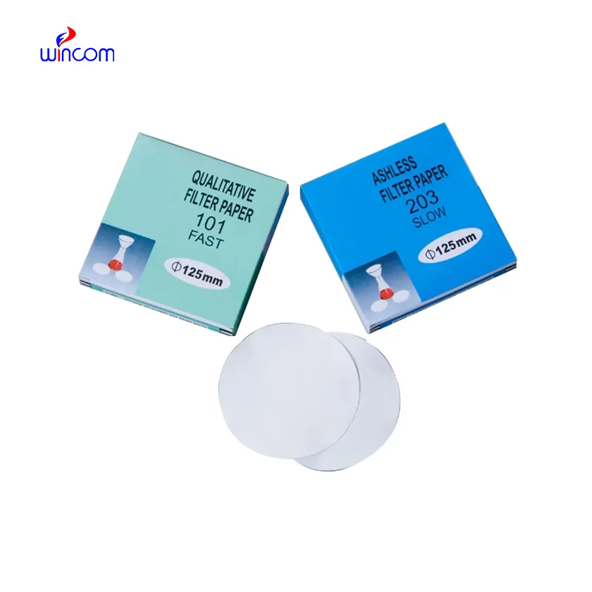 Wincom Grade 1 Qualitative Various Diameter Disposable Paper Filter for Laboratory Whatman Filter Paper for Lab