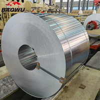 Bobine d'aluminium 1100 3003 5052 6061 – Feuille d'aluminium épaisse à roulement moyen