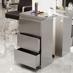 Armoire à outils moderne en acier inoxydable pour salons <span class=keywords><strong>de</strong></span> coiffure et <span class=keywords><strong>de</strong></span> beauté Chariot <span class=keywords><strong>de</strong></span> rangement dédié à la <span class=keywords><strong>coupe</strong></span> <span class=keywords><strong>de</strong></span> <span class=keywords><strong>cheveux</strong></span> pour coiffeur - Product Image 3