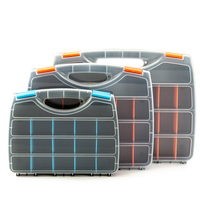 3PCS Portable Vis Écrous Clous Boulons Matériel Outil Boîte De Rangement Organisateur Petites Pièces Mallette De Rangement Ensemble