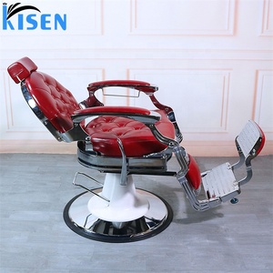 Nouveau Fauteuil de Coiffure Professionnel Inclinable pour Salon, Chaise Pivotante Relevable pour Barbier, Tabouret Anti-Fatigue pour Hommes, Fournitures de Barbier - Product Image 4