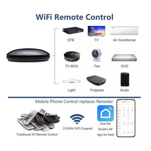 Control Remoto Universal Inteligente Wifi IR con Precio de Fábrica, Control por Voz, Sistema de Control por Aplicación Tuya, Función de Temporizador, Compatible con <span class=keywords><strong>Alexa</strong></span> <span class=keywords><strong>y</strong></span> Google - Product Image 5