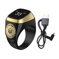 Compteur intelligent islamique Oem, compteur électronique Zikir numérique Azan réveil Tasbeeh Tasbih Zikr Ring E01
