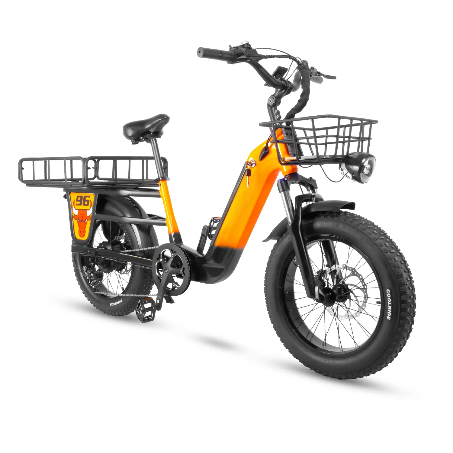 Bici elettrica moto E Cargo per consegna Fat Boy bici elettrica Dirt bici elettrica