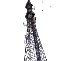 Çin sertifikalı 5G açı çelik iletişim kulesi güç şanzıman