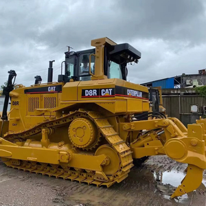 High Performance Used CAT D8R Bulldozer 2023 <b>Model</b> 8.6m Dozing Capacity 90HP Power Construction Machinery for Sale in Shanghai - Product Image 1