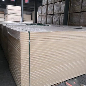 4x8 3mm 4mm 5mm <span class=keywords><strong>9mm</strong></span> 12mm 15mm 16mm 18mm trắng melamine Nhiều lớp tráng phải đối mặt với ván <span class=keywords><strong>MDF</strong></span> đồ nội thất <span class=keywords><strong>MDF</strong></span> - Product Image 5