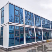 Maison de conteneur personnalisée en acier à panneau sandwich de nouvelle génération, cadre de conteneur à construction rapide, fourgon de conteneur