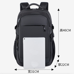 Custom Multi-functional Business Travel <b>Laptop</b> Backpack <b>Key</b> Features Commute & Travel Backpack - Product Image 3