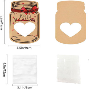 Biglietti di auguri alla deriva regalo per bambini con biglietto di scambio di san valentino per regali personalizzati - Product Image 5