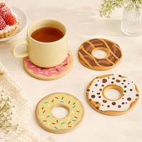 Sous-verres absorbants modernes en boue de diatomée, résistants à la chaleur, réutilisables, épaisseur 9 mm, couleur personnalisable, durables, pour bar et bureau