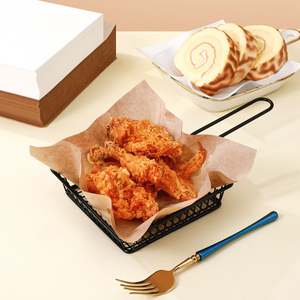 Papier d'emballage pour hamburger 30*30cm, résistant à la graisse, de qualité alimentaire, pour shawarma, sandwich, papier d'emballage pour charcuterie, impression de logo personnalisée - Product Image 3