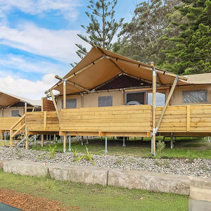 <span class=keywords><strong>Tente</strong></span> de camping safari 4 saisons avec salle de bain et <span class=keywords><strong>cuisine</strong></span>, maison en bois préfabriquée - Product Image 5