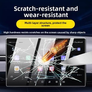 Película de Vidrio Templado para BYD Song, Qin, Seal, Seagull, Yuan - Protector de Pantalla de Alta Definición para el Tablero de Instrumentos, Resistente a la Navegación, para el Panel <span class=keywords><strong>Central</strong></span> - Product Image 3
