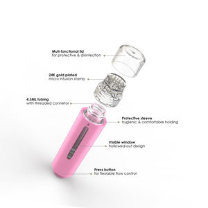 Skin Derma Mini Head Massager pour Eye Face Scalp Hair Oil <span class=keywords><strong>Massage</strong></span> Relaxation Device - Product Image 2