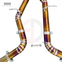 Tuyaux d'échappement Catback en titane haute performance SDO pour Mercedes-Benz AMG E63 E63S W212 5.5T 2012-2016 avec commande électronique des soupapes