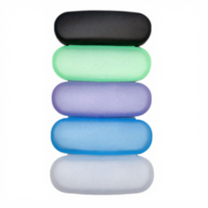 Étui à <span class=keywords><strong>lunettes</strong></span> pliable en plastique optique finition mate pour enfants, emballage cadeau - Product Image 4