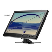 Layar 10.1 Inci untuk Monitor Komputer Plastik VGA untuk Mobil dengan AV