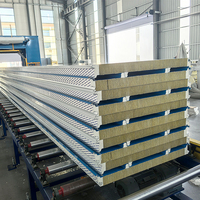 Panneau mural sandwich en acier inoxydable, panneau hygiénique pour mur d'usine alimentaire