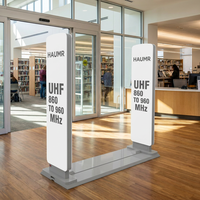 Système de détection RFID UHF pour mobilier de bibliothèque, portique d'alarme antivol avec analyse alimentée par l'intelligence artificielle