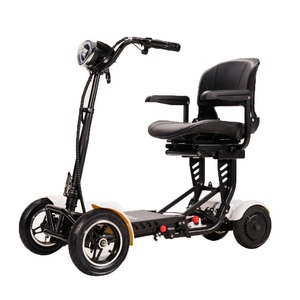Scooter électrique tout-terrain KSM-905B pour personnes âgées et handicapées, pliable, compact, longue autonomie, commande en gros - Product Image 1