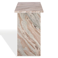 KUMUSI FURNITURE Table console en marbre Safavieh Couture Tobilyn
