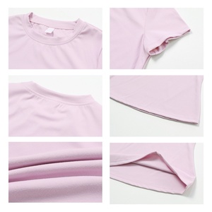 T-shirts pour femmes, toutes les couleurs disponibles, manches trois quarts, asymétriques, sans coutures, imperméables, séchage rapide, sur mesure - Product Image 3