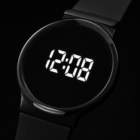 Nouvelle montre numérique LED lumineuse de sport de plein air de luxe pour adolescents, étudiants, enfants, unisexe