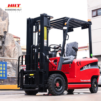 Chariot élévateur électrique mini au meilleur prix, 1,5 tonne, 2 tonnes, 3 tonnes, pour entrepôt, hauteur de levage 3-6m, couleur et logo personnalisables