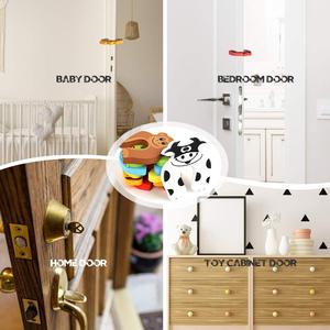 Topes de puerta de espuma Protector de dedo de puerta EVA Seguridad <span class=keywords><strong>Animal</strong></span> lindo Bebé Niño Cuidado infantil Colorido Cojín de Tope de puerta ecológico - Product Image 3