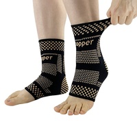 Manchon de compression personnalisé en cuivre pour hommes et femmes, soutien respirant pour genou, coude, cheville, poignet, soulagement de la douleur arthritique, sport
