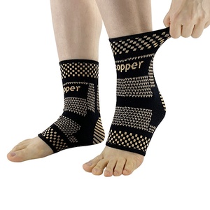 Manchon de compression personnalisé avec logo, infusé au cuivre - Soutien antimicrobien pour genou, poignet, cheville, coude, soulagement de la douleur arthritique, idéal pour la gym - Product Image 3