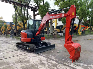 Mini Excavator Secondhand 5ton Operating <b>Weight</b> <b>Small</b> Crawler KX155s High Quality KUBOTA 155 KX155 Used for Sale - Product Image 5
