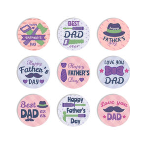 Autocollants et cartes postales décoratifs adhésifs en forme de cœur pour lunettes non toxiques réutilisables 3D-Idée <span class=keywords><strong>cadeau</strong></span> fête des pères pour <span class=keywords><strong>papa</strong></span> - Product Image 5