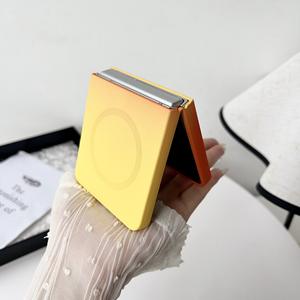 Compatible avec les téléphones pliables de la série Samsung ZFLIP7, étui magnétique à dégradé liquide, étui magnétique pour téléphone ZFLIP6 - Product Image 4