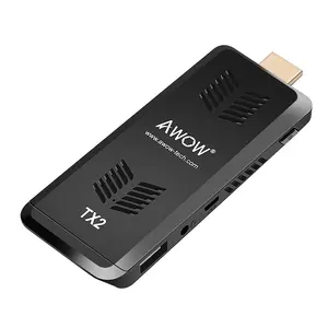 便宜的低功耗 2.4G/5G WiFi 英特尔 Atom X5 Z8350 DDR3 4GB EMMC 64GB win10 Intel 迷你 PC Stick 桌上型电脑