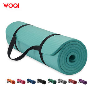 Tapis de yoga Woqi 6 mm d'épaisseur, tapis de fitness en EVA antidérapant et absorbant les chocs pour les exercices à domicile - Product Image 5