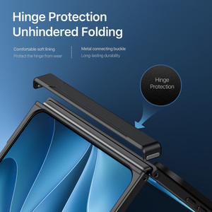 Funda magnética para iPhone Ultra, protección de bisagra magnética, tacto mate, funda para teléfono plegable Apple - Product Image 1
