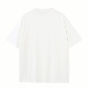 Custom Embroidery Printing Men's T-<b>Shirt</b> 270g Cotton Crew Neck Short Sleeve Plus Size Loose Trend T-<b>Shirts</b> - Product Image 4