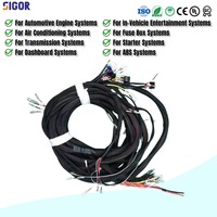 Faisceau de câbles automobile sur mesure avec connecteur étanche en PVC, âme en cuivre, longueur personnalisable, modèle SIG