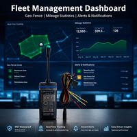 Traceur GPS 4G étanche pour véhicule avec suivi en temps réel, coupure moteur à distance et gestion de flotte à large plage de tension