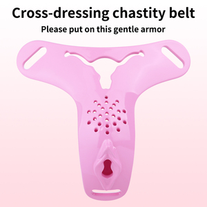 Ceinture de chasteté FRRK pour transformation homme-femme, jouets de pénétration transgenre, jouets pour sissies, produits sexuels pour femme et garçon, vagin artificiel - Product Image 5