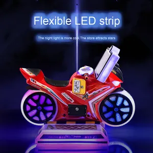 Grande voiture à bascule de course pour enfants, nouveau matériel de divertissement à monnayeur pour centre commercial, jeu vidéo CBE, jeu pour enfants CBE - Product Image 4