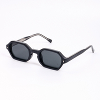 FW 3503 Vintage Polygon Hoge Kwaliteit Bril CP Pootjes Hoge Kwaliteit Op Maat Vierkante Zonnebril 2025 Retro Zonnebril Heren Dames