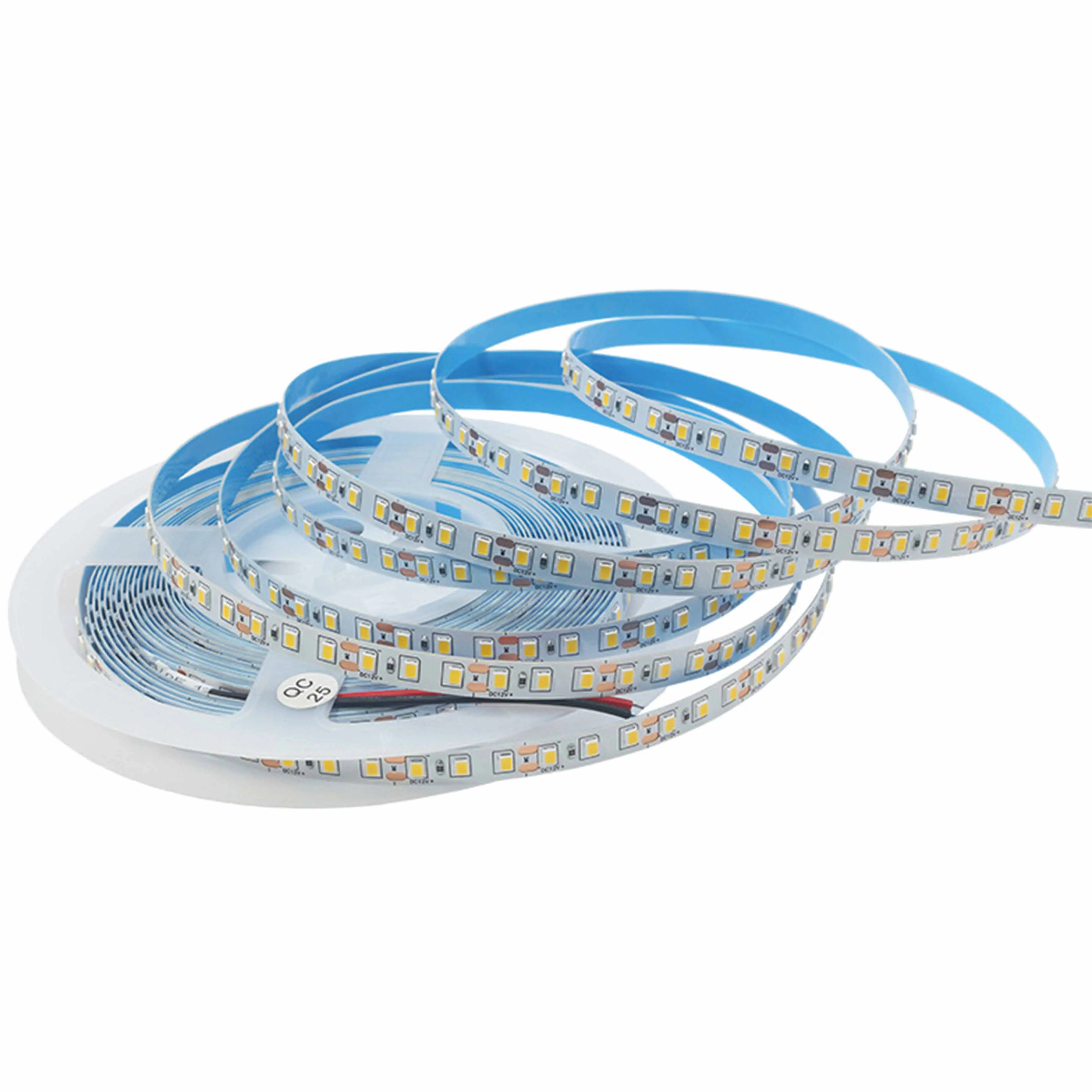 2835 multicolore 12v 24v LED striscia di luminosità CCT armadio dimmerabile luci per interni luce di illuminazione per la casa