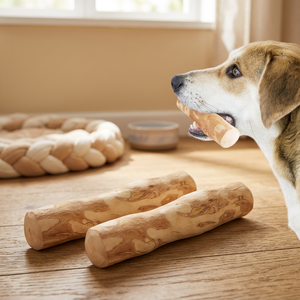 Juguete Ecológico para Perros de Madera de Café Natural, Hecho a Mano, Estilo Clásico Moderno, Seguro y Duradero, VIFARMEX, Hecho en Vietnam - Product Image 3