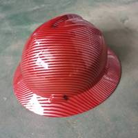 Casque de sécurité non fendu à bord complet avec suspension à 6 points et protection contre les chocs