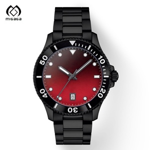 MOQ 50 pz <span class=keywords><strong>44</strong></span> <span class=keywords><strong>mm</strong></span> lunetta in ceramica con luce svizzera 100M impermeabile vetro zaffiro automatico orologio subacqueo - Product Image 2