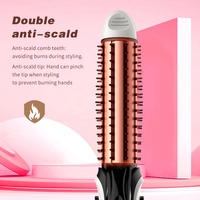 Outils de coiffure professionnels 3-en-1 pour salon, lisseur et boucleur pour femmes, plaque chauffante PTC, contrôle de température électrique, usage domestique