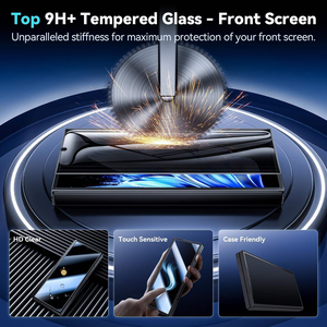 Custom 2.5D <b>Privacy</b> Anti-Spy Tempered Glass <b>Screen</b> <b>Protector</b> for Samsung Galaxy Z Fold 8 with Retail Packaging - Product Image 6